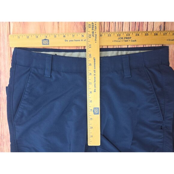 Under Armour Mens Navy Blue Straight-Leg Pants 34x30 - Picture 6 of 7